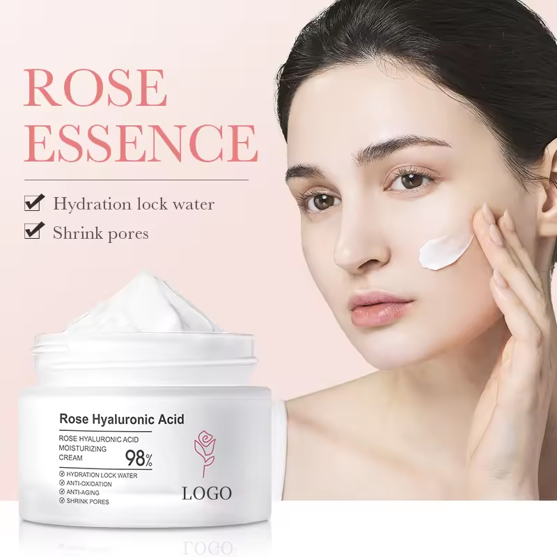 Ditong OEM ODM Beauty Care Rose Hyaluronic Acid Moisturizing Face Cream
