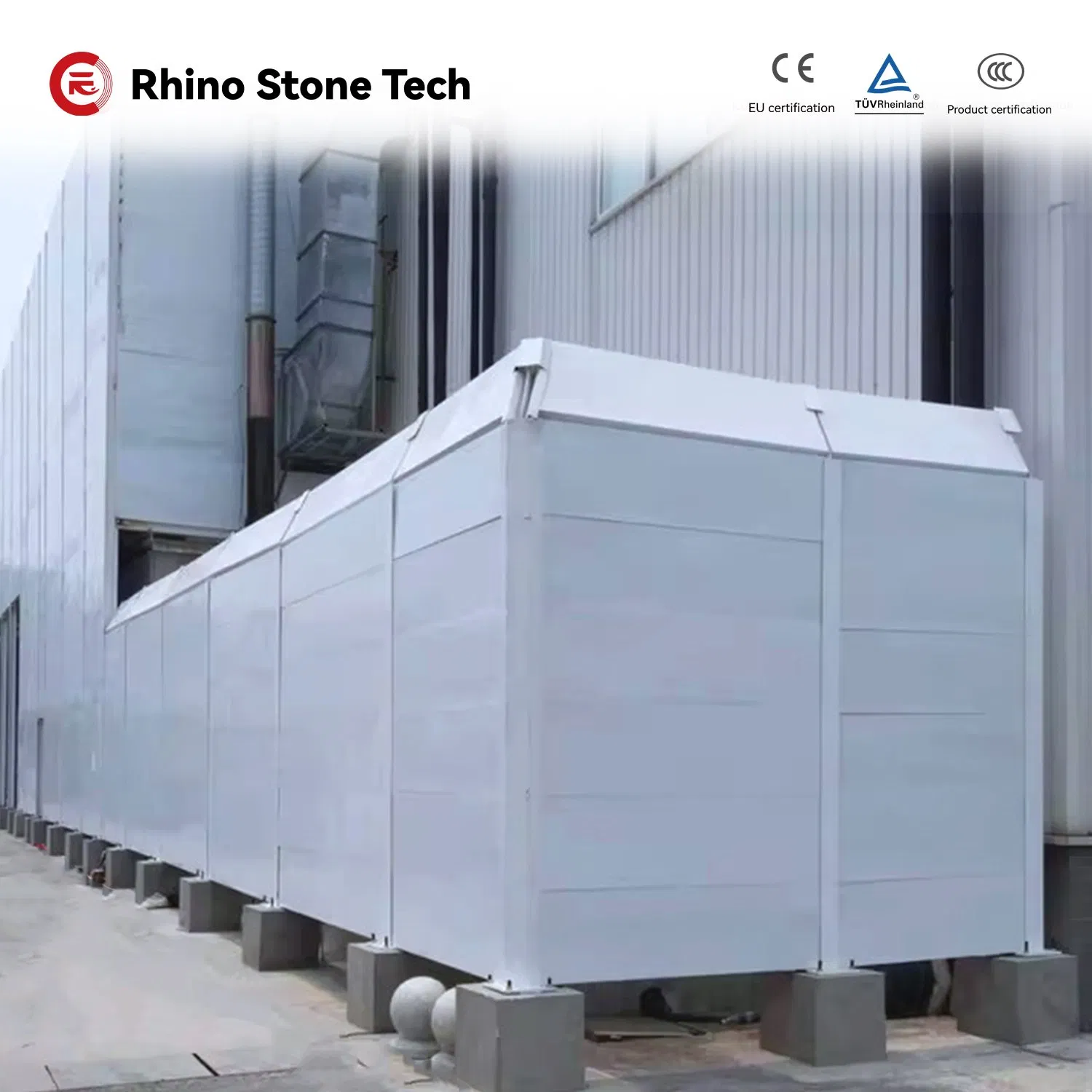 Galvanized Steel Noise Barriers Energy Storage Sound Barrier with Anti-Aging Coating, Equipped with Ultrafine Glass Wool for Optimal Noise Reduction