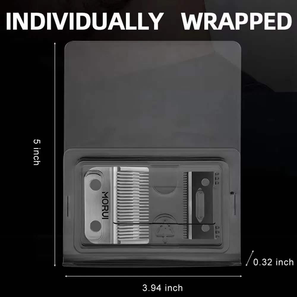 Professional Barber Replacement Machine Hair Trimmer Blade Cutter Sharp Clipper Durable Stainless Steel Blade for Kemei