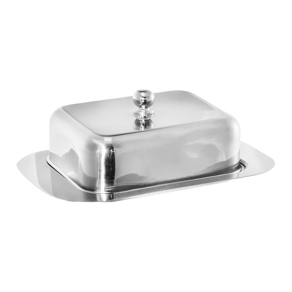 Xinhaohui Factory Stainless Steel Tableware Container Keeper Hotel Supplies Restaurant Butter Dish