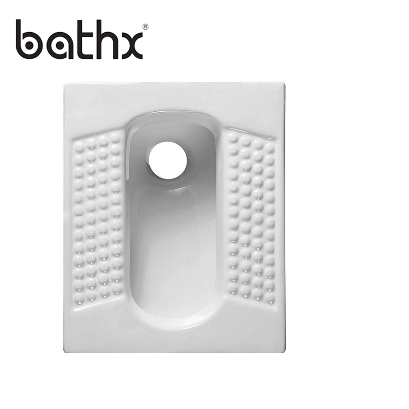 Made in China Environmental Protection Ceramic Wc Pan Water Closet Porcelain Squat Toilet (PL-P102)