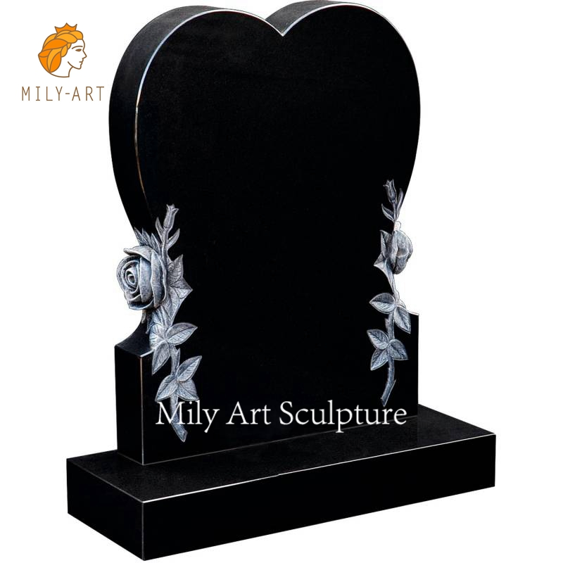 Wholesale Price Black Funeral Headstones Tombstones Monument Granite