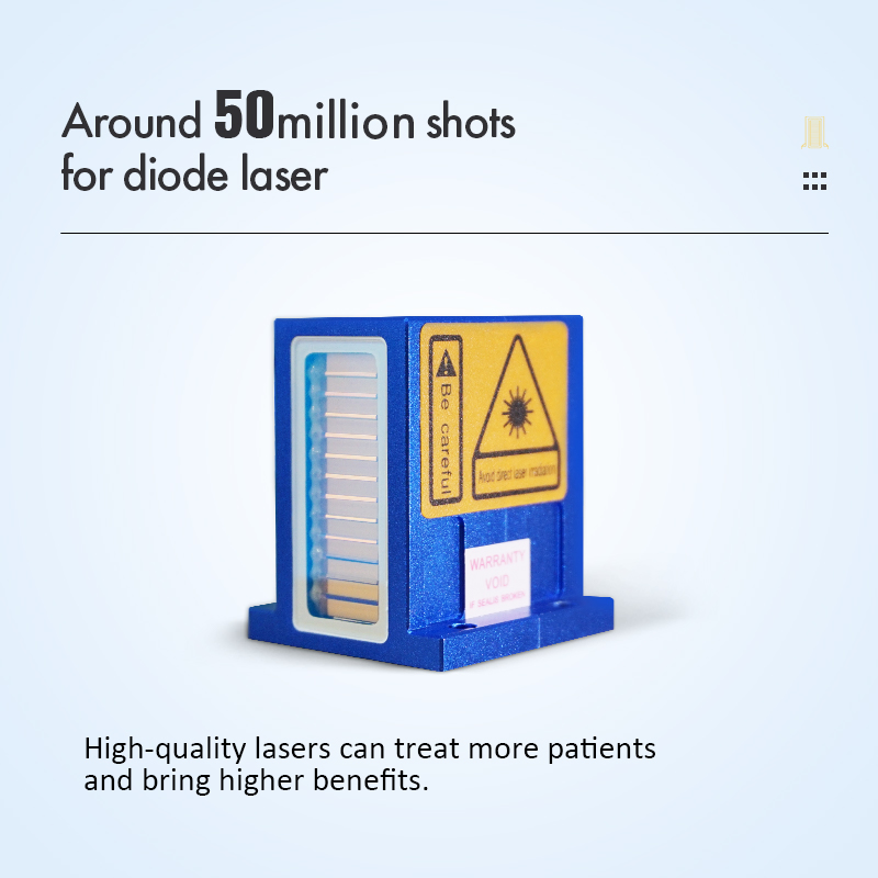 in Stock One/Two Handle Diode Laser for Hair Removal with FDA CE Beauty Salon Use