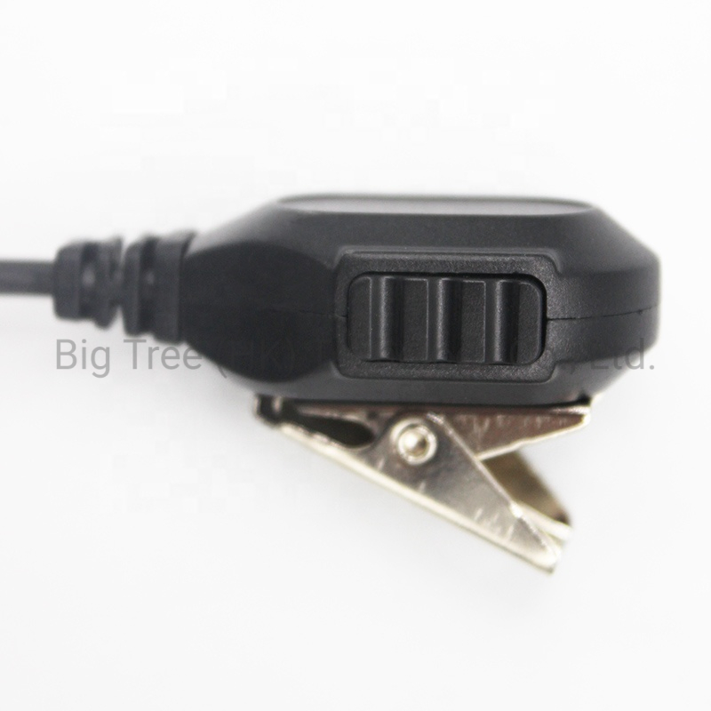 Гарнитура с крючком для рации Motorola с PTT и микрофоном