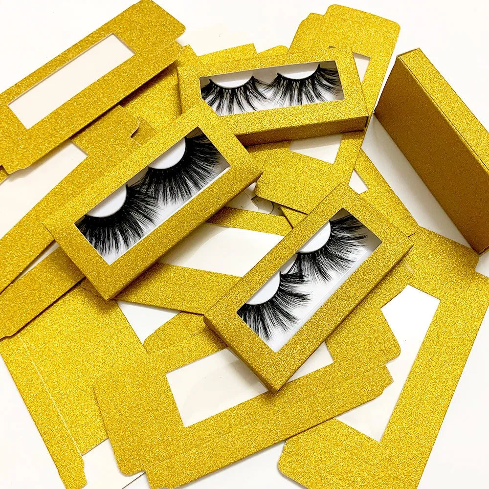 Hot Sell Colorful Package Faux Mink Volume Lashes