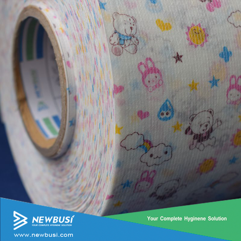 Frontal Tape for Baby Diaper Raw Material