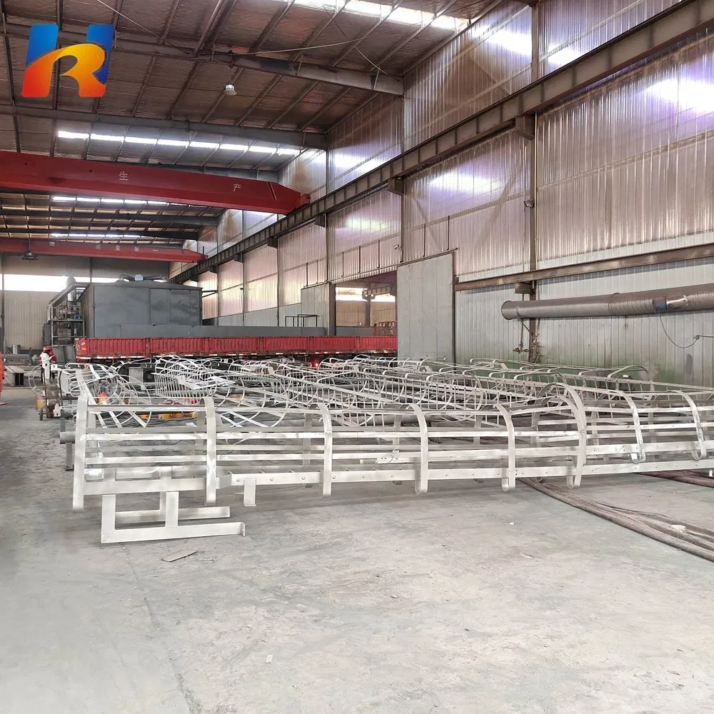 Good Price Industrial Safety Cage Ladder Handrail Vertical Fixed Access Fiberglass Carbon Steel Climb Ladder