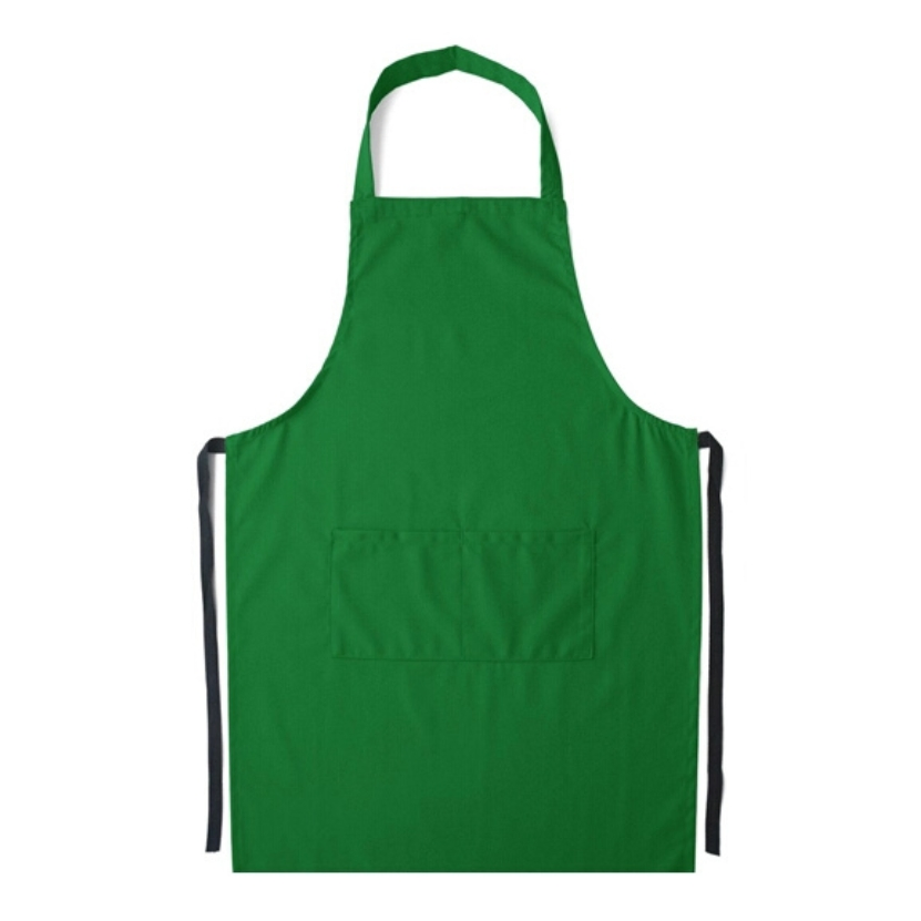 Guangzhou Manufacturer Cotton Blank Apron Dress Work Apron Customized Logo Printing Embroidery Cheap Price