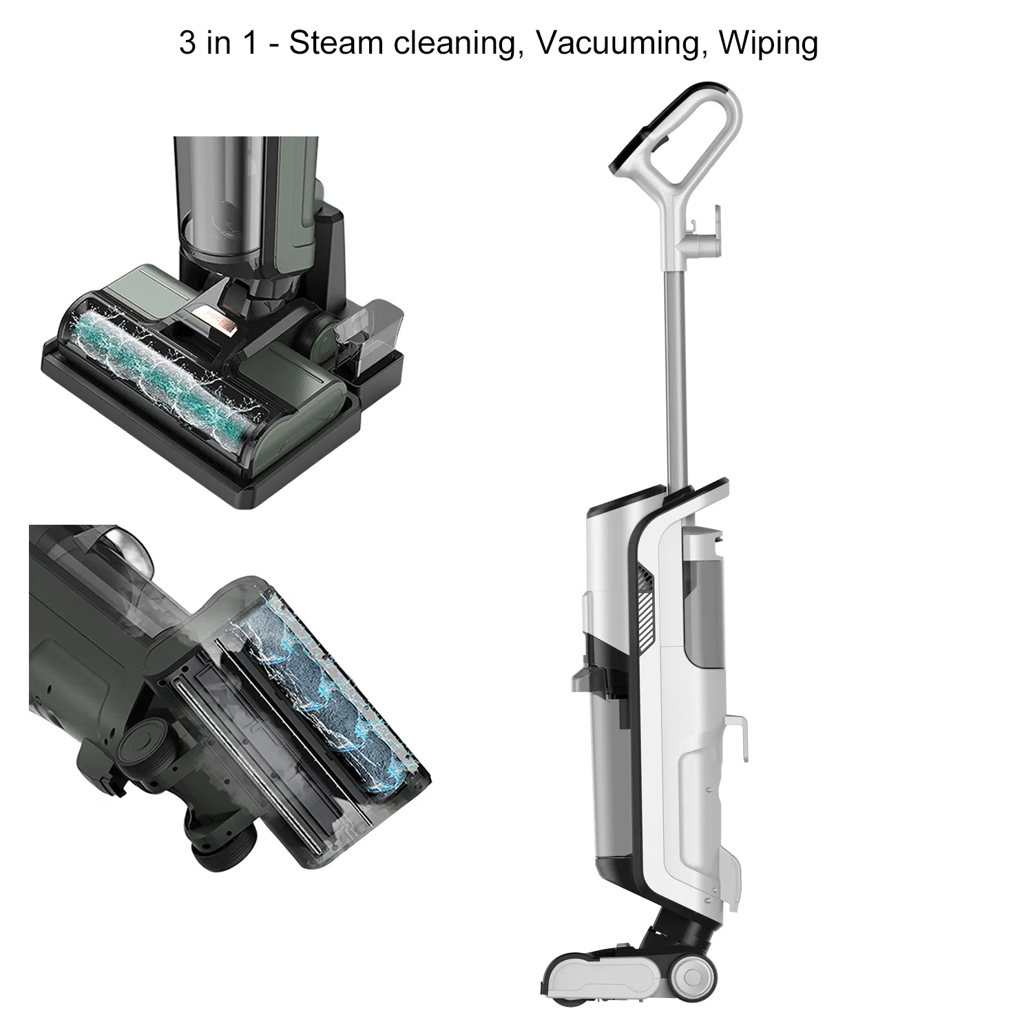 Wet Steam Vacuum Cleaner for Powerful Moisture and Dirt Removal
