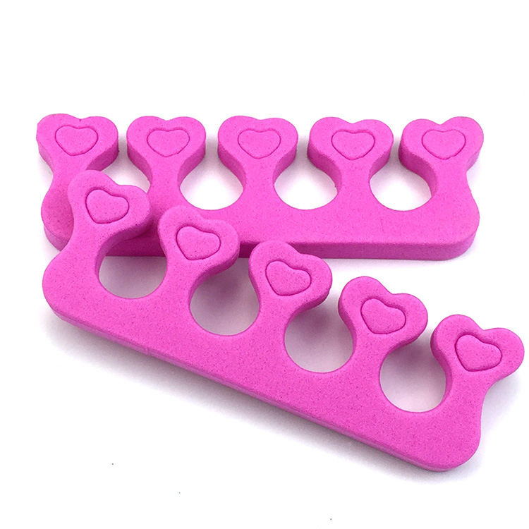 Beauty Salon Soft Sponge Toe Separators Nail Art Pedicure Manicure Polishing Coating Gel Painting Accessories