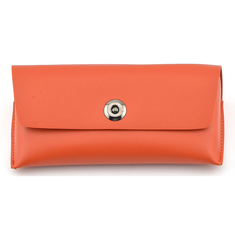 Fashion Trendy Wholesale PU Leather Custom Soft Glasses Sunglasses Case