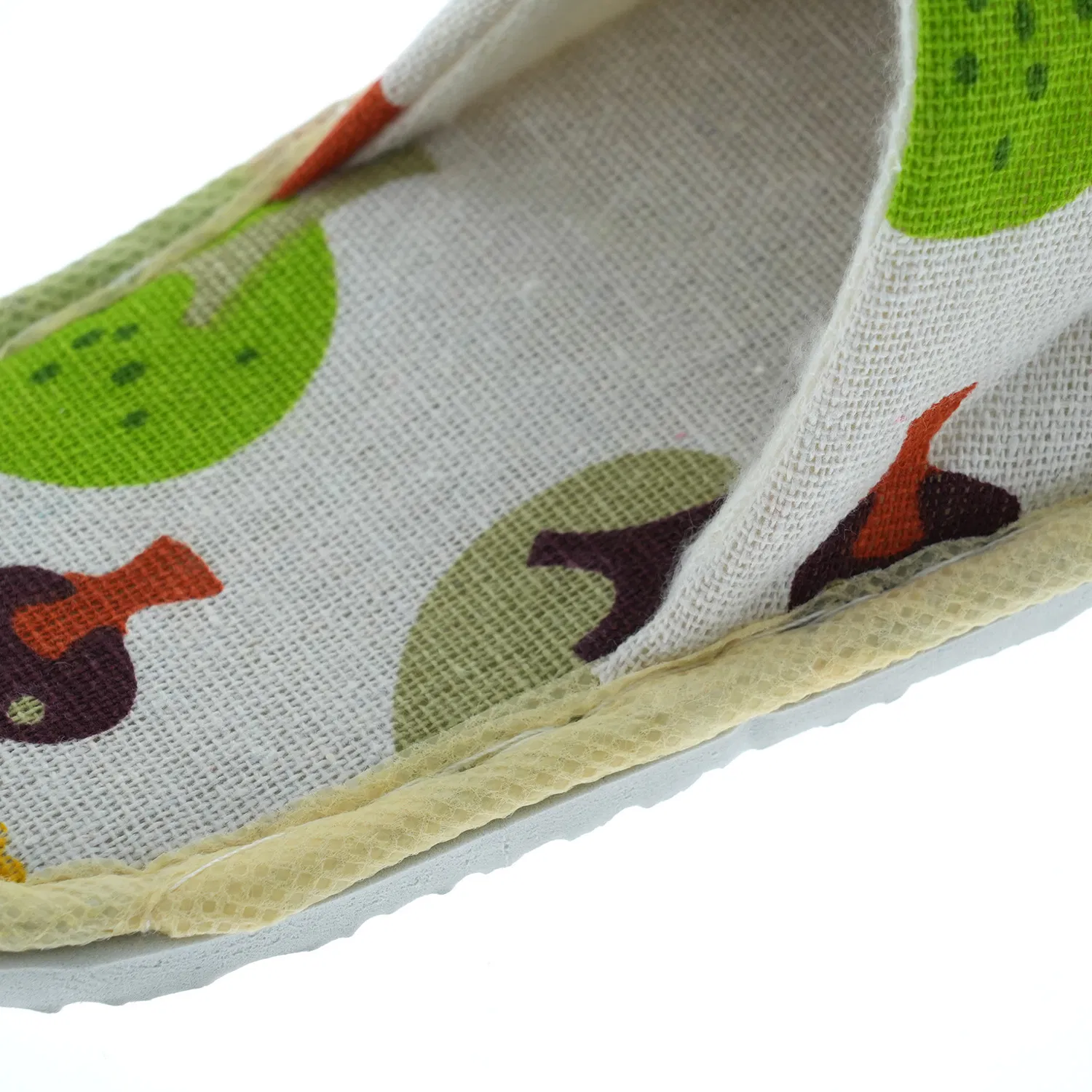 Travel SPA Home Shoes Cosmetic Printing Hotel Disposable Slippers for Children