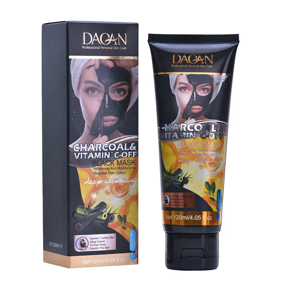 Charcoal and Vitamin C Peel-off Mask for Oily Skin