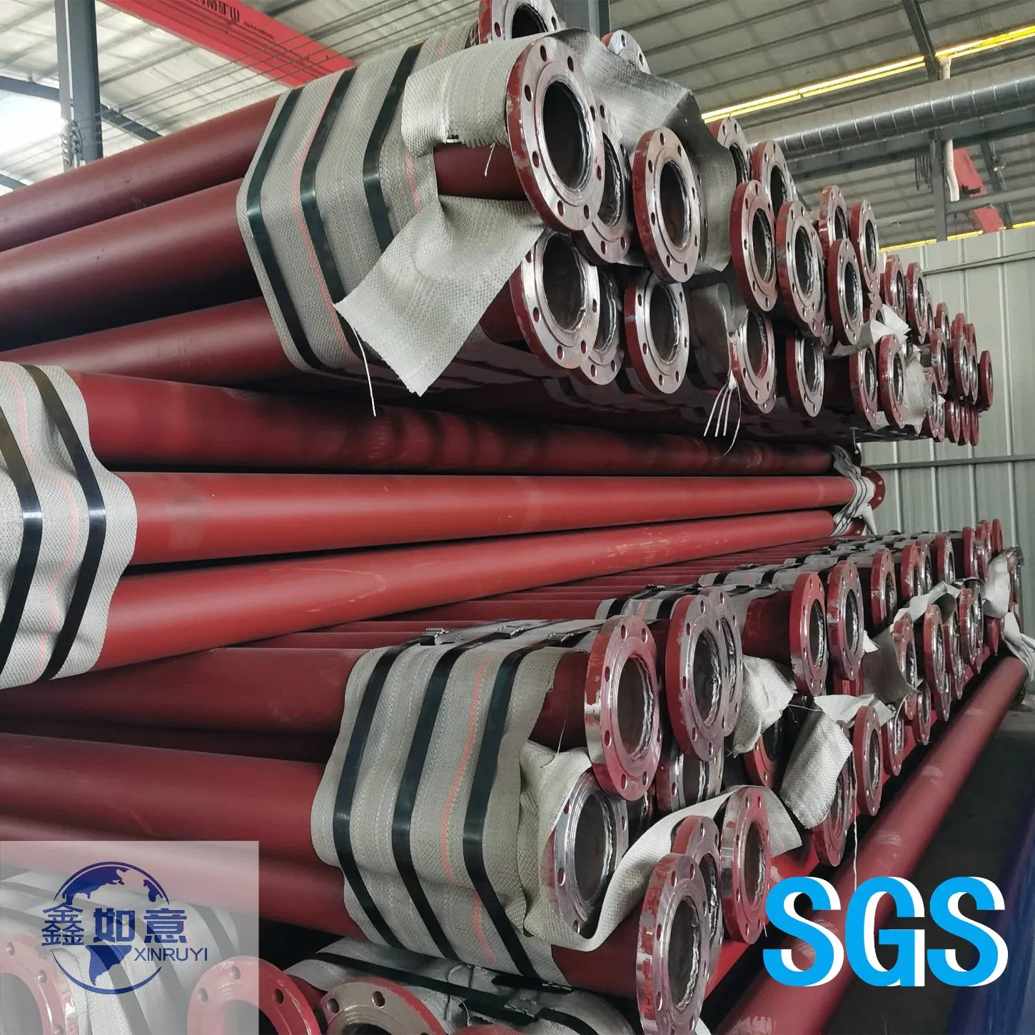 A53 5L a B Varnish and Plastic Spray Painting Tpep, 3PE Coating Composite Steel Pipe for Mining