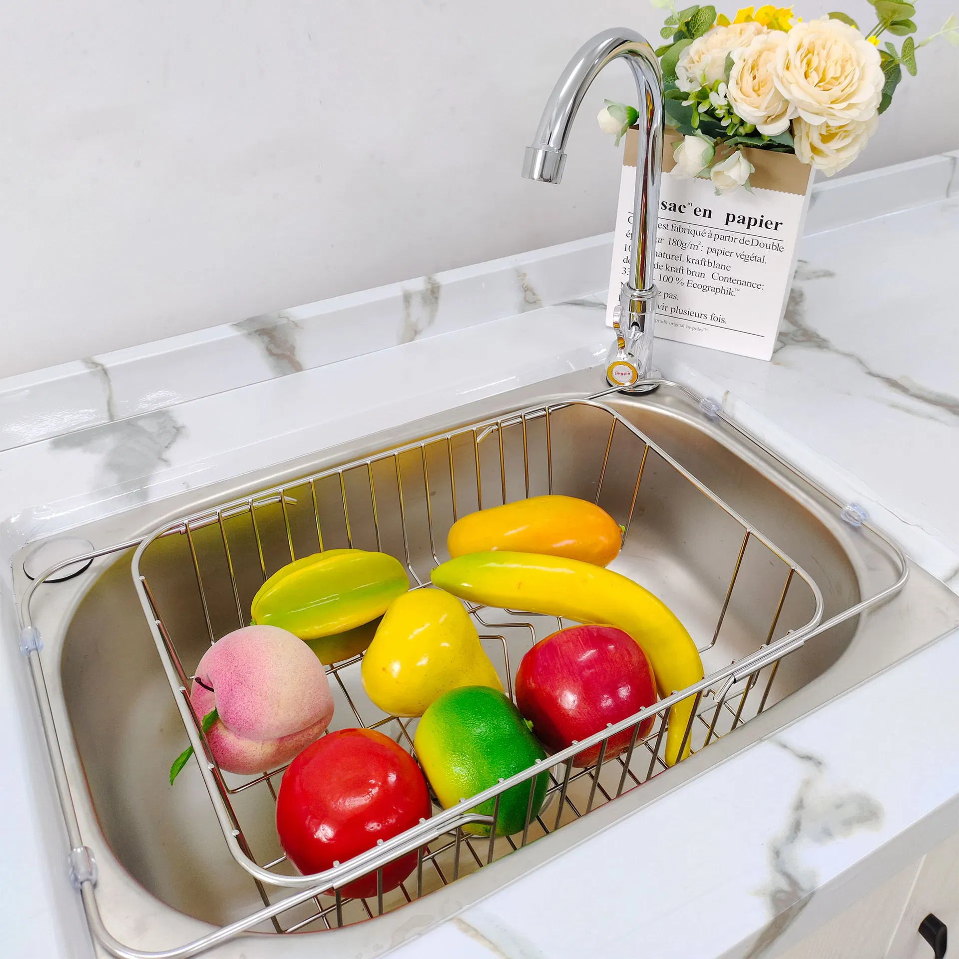 Hot Sell Kitchen Wire Basket Storage Manufacturer