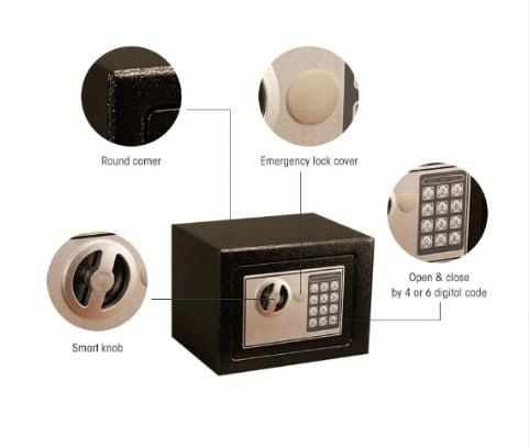 2026 Hot Selling Children's Electronic Safe with Digital Password Lock Function