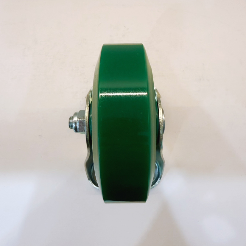 5 Inch Heavy-Duty Sun Core Ru Fixing PU Casters for Trolley Wheels