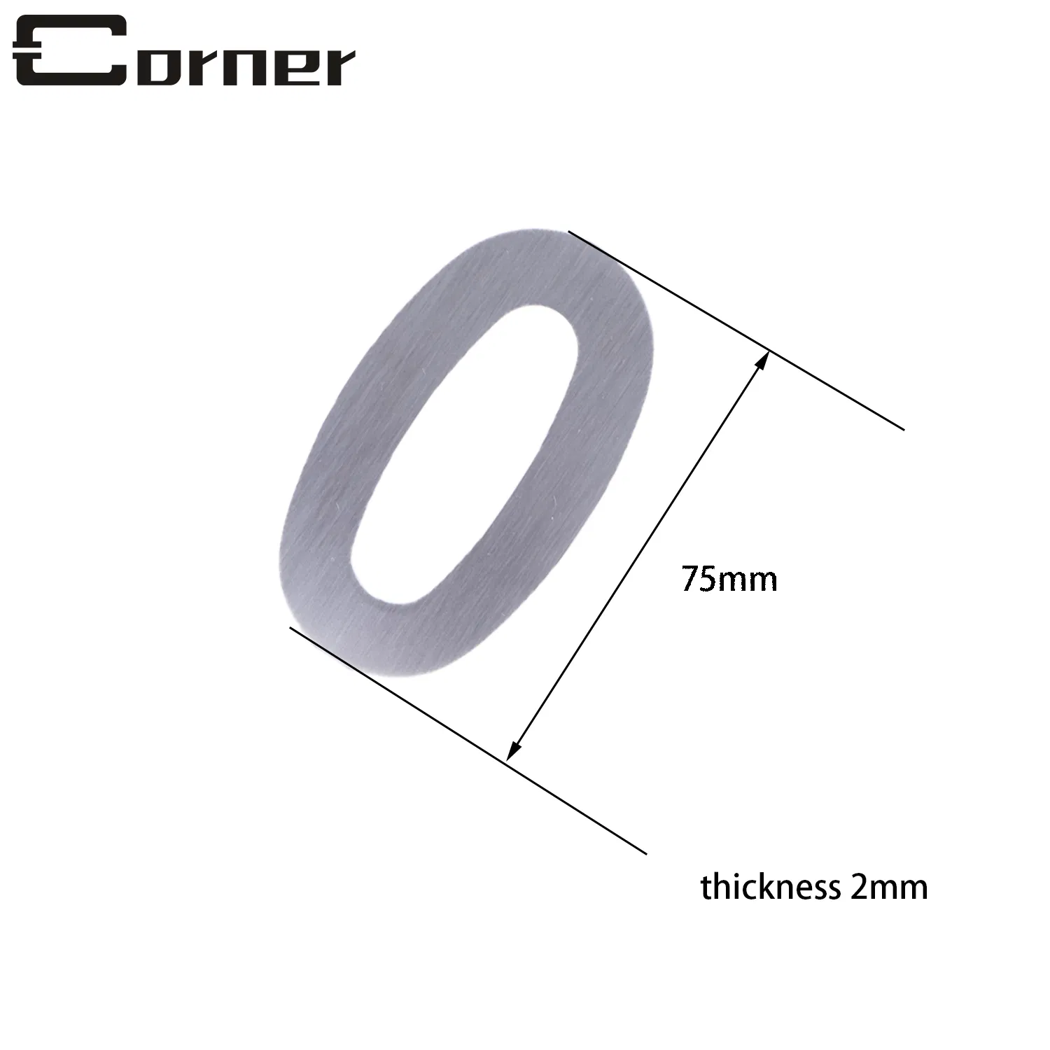 Outdoor Indoor Self Adhesive Mailbox Door Address House Number Stickers for Office