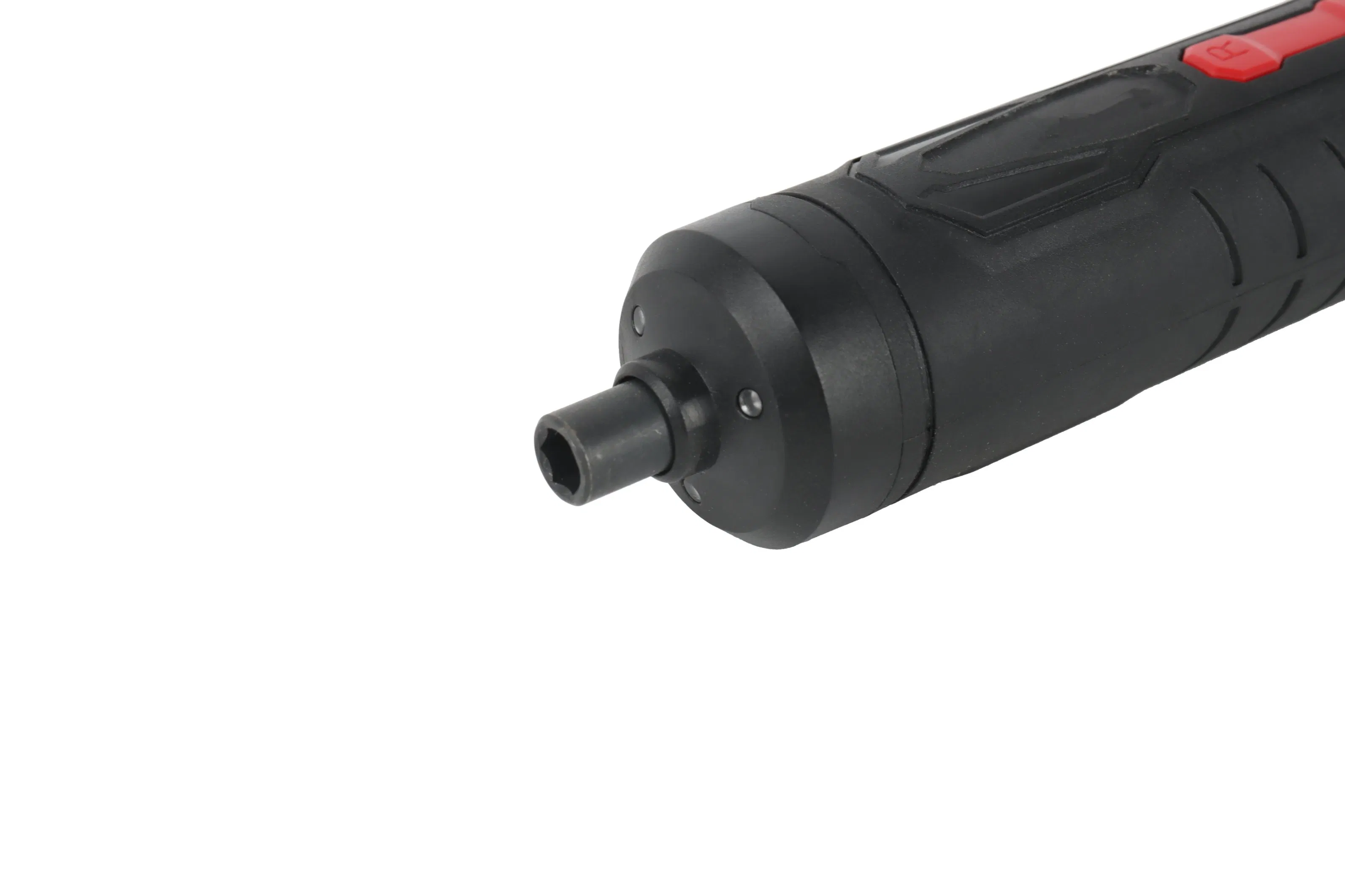 4V Cordless Electric Screwdriver with 4 Torques Small Portable Power Screwdriver Kit with LED Work Light USB Charging Battery