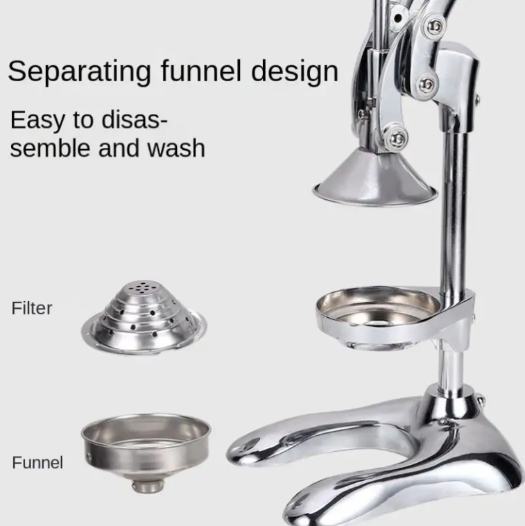 Manual Citrus Juicer Fruit Juicer Hand Press Orange Juicer Juice Extractor Machine for Effortless Fresh Orange Juice