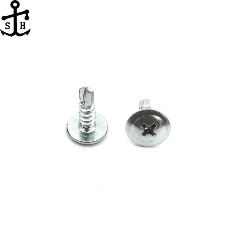 Zinc Plated Wafer Truss Head Tek Self Drilling Sheet Metal Screws China