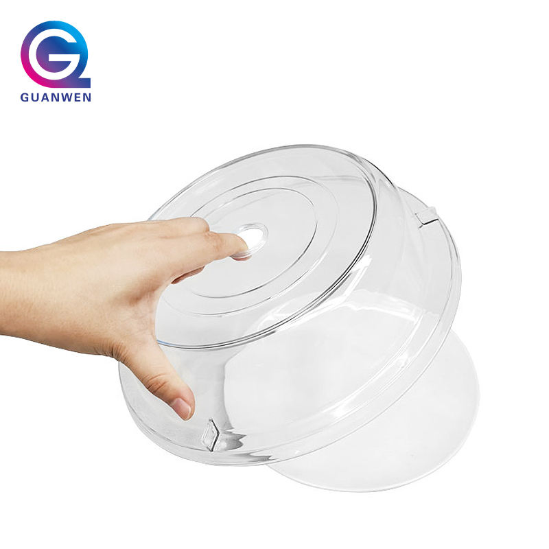 Kitchenware Plates & Dishes Food Cover Plastic PC Plate Covers for Food