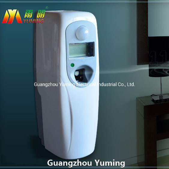 LCD Wall Mounted Automatic Digital Small Air Freshener Spray Dispenser with Body Sensor