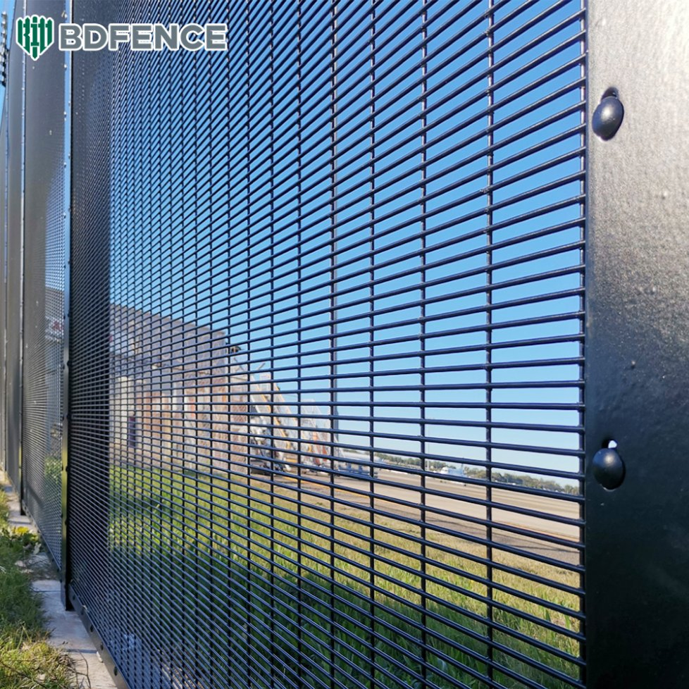 Heavy-Duty Anti-Climb Steel Fence for Secure Driveway Access
