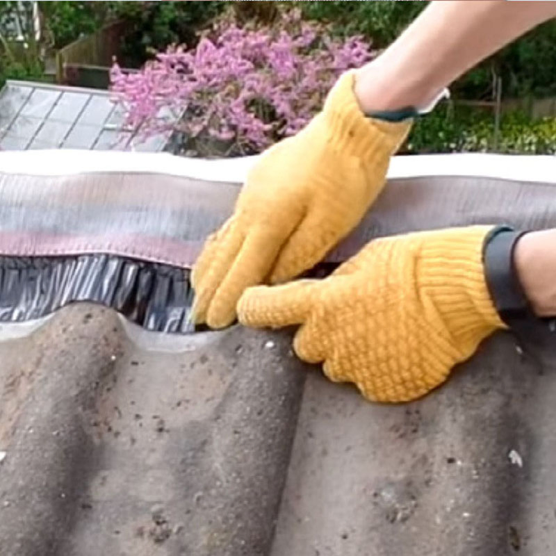 Chinese Roofing Material Roof Ridge Tape Rolls PP Woven Fabric Roll