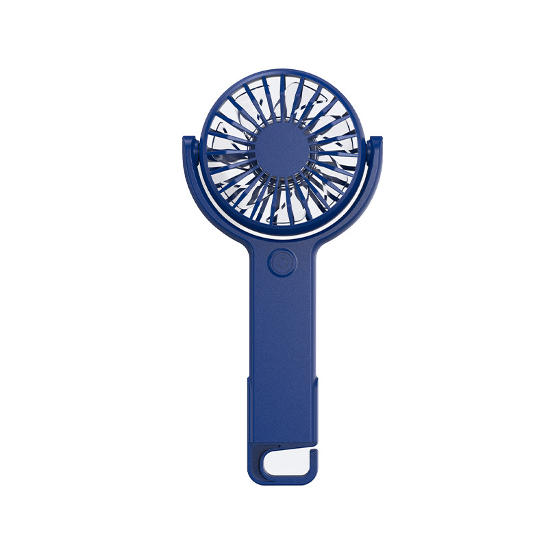 Wholesale Portable Plastic Handheld Hand Rechargeable Pocket Mini Fan with 5 Speed Hook