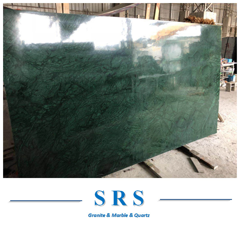 Natural Indian Green Marble for Countertop or Floor Tile