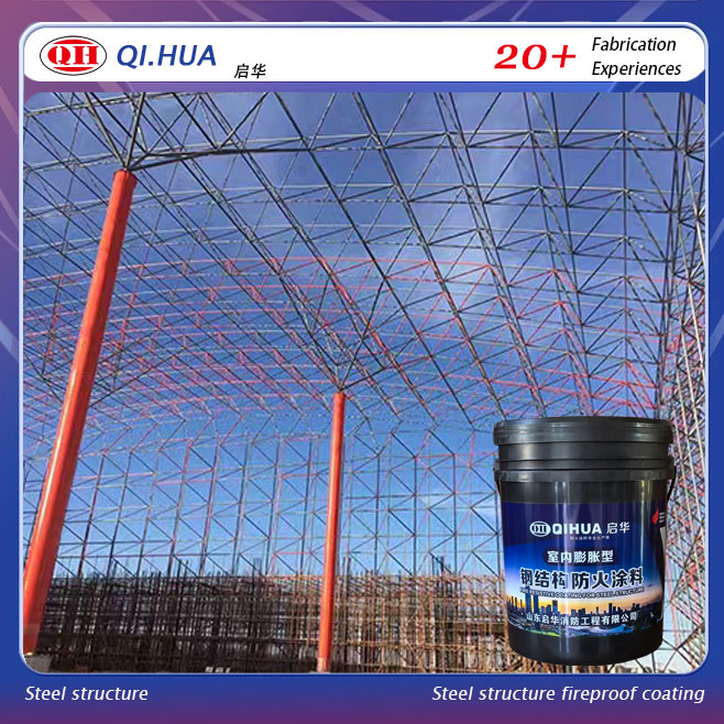 Weather-Resistant Hot Sale Compact High Strength Thick Fireproof Coating for Roofs