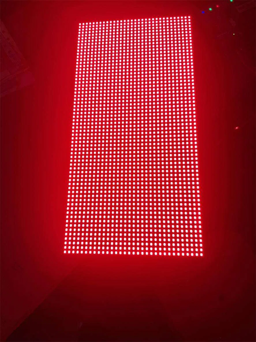 Shenzhen P5 Outdoor Red Color LED Module 1/8scan P5 Outdoor Single Color LED Display Module LED Digital Sign