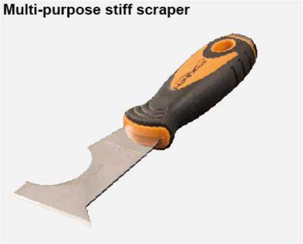 Multi-Function Stainless Steel Scraper with PP Handle