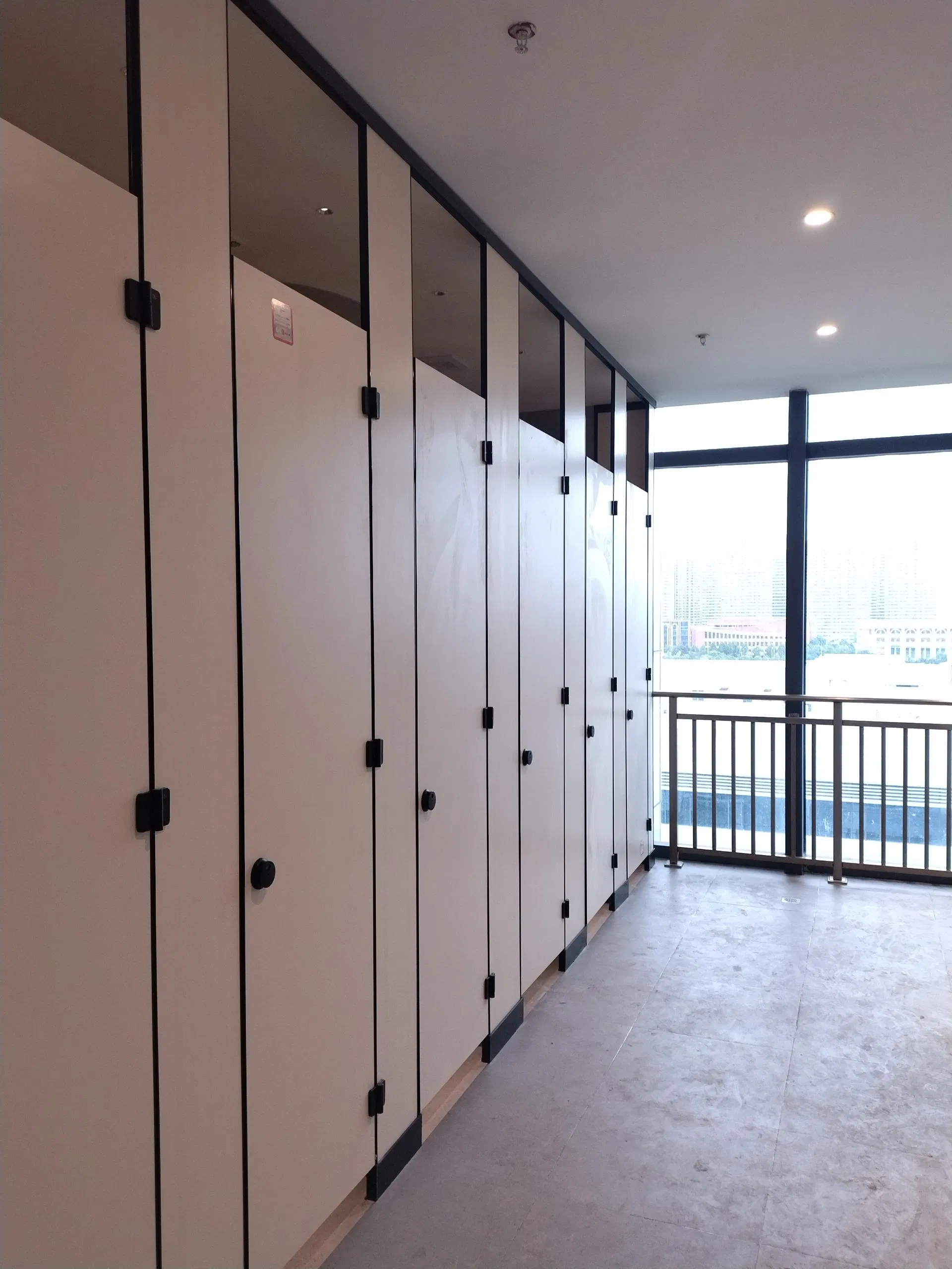 Low Price Philippines HPL Phenolic Toilet Cubicle Partition Direct Supplier