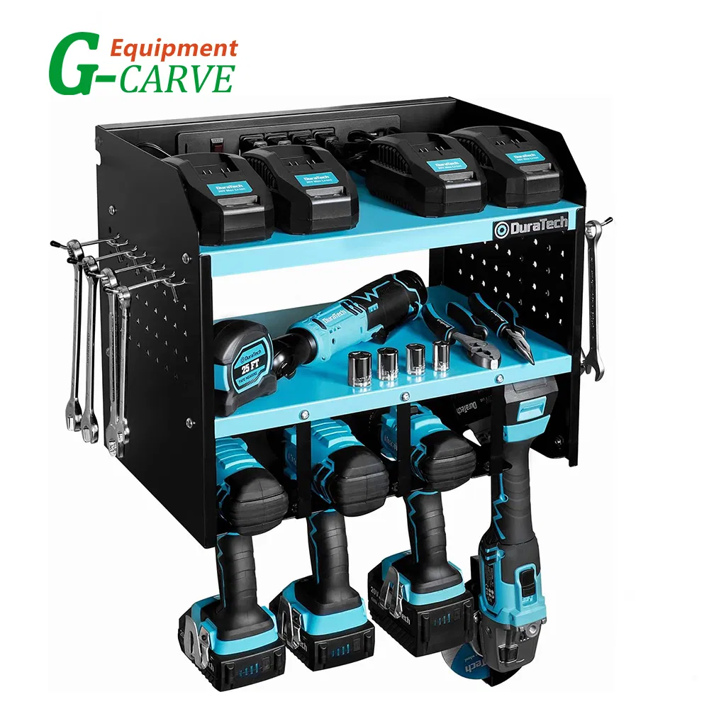 Drill Storage Rack Tool Organizer Drill Holder Wall Mount Organizer for Garage