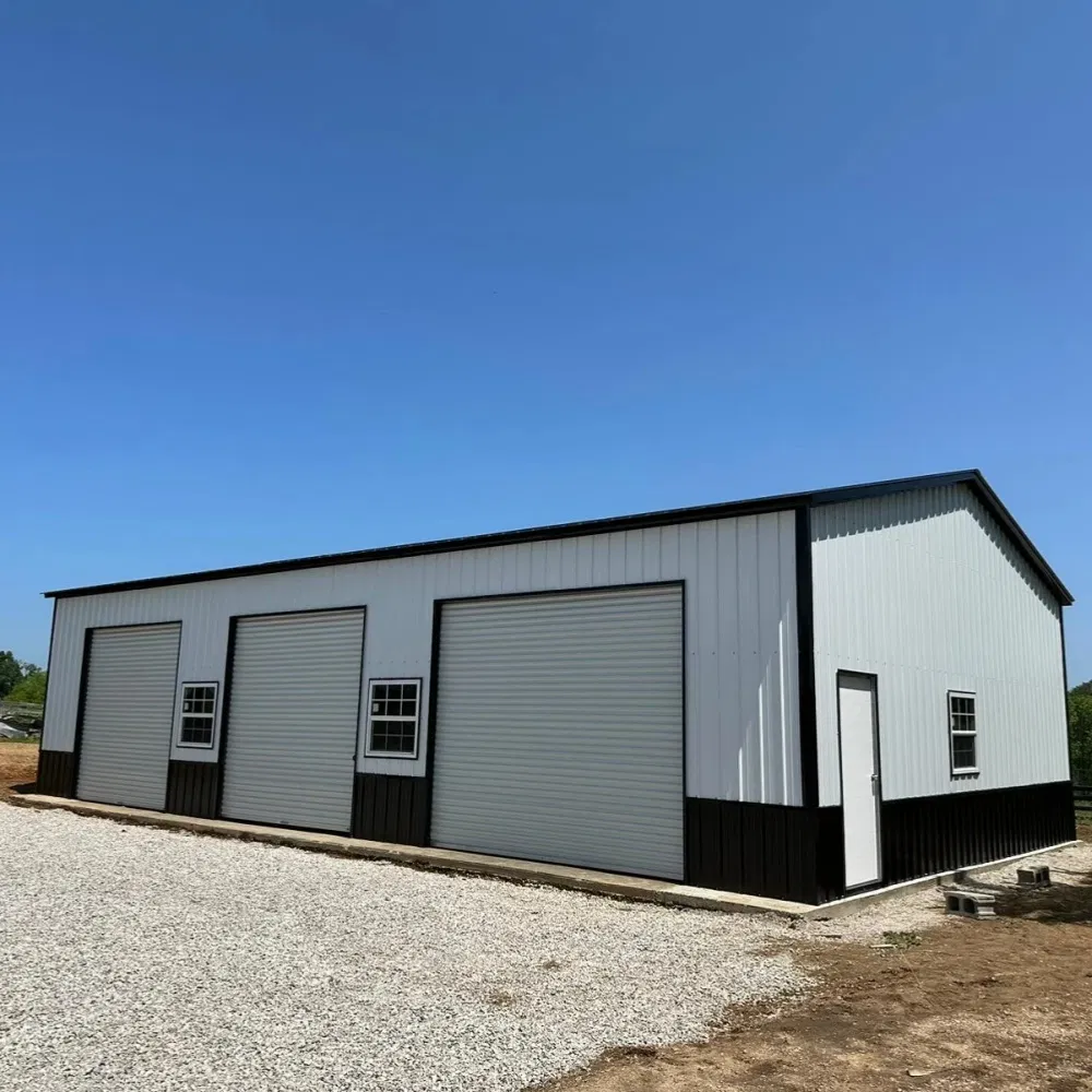 Easy Installation Steel Structure Car Shelter Carport Prefab Metal Garage Car Parking Shed