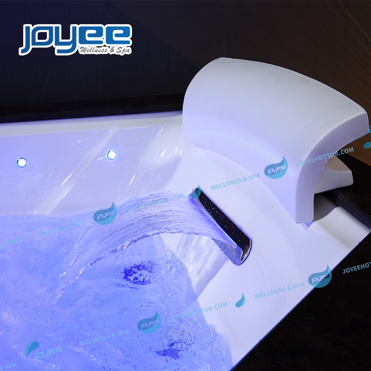 Угловая ванна Joyee Diamond с гидромассажем на 2 персоны