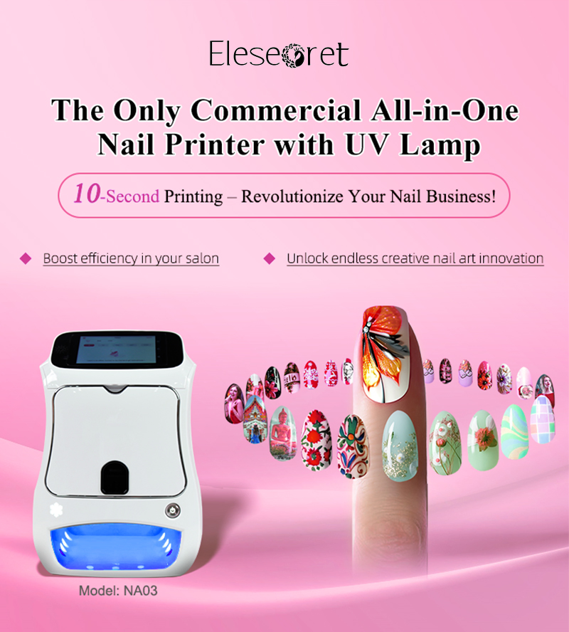Professional Automatic Intelligent 3D LCD Touch Screen Nail Printer for Nail Art