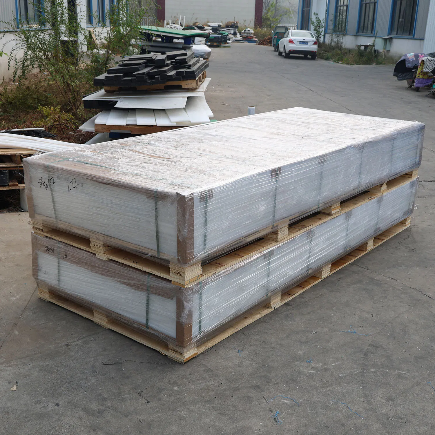 Pressed Molded Colored Anti UV Thick UHMW PE Sheet PE1000 Plastic Sheet