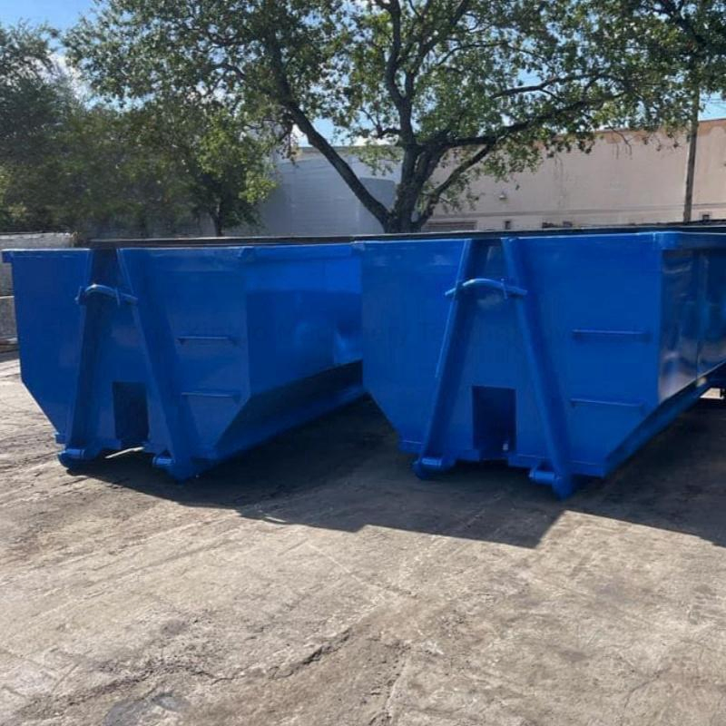 20cbm Stackable Open Top Roll off Container Truck Part Hook Lift Dumpster