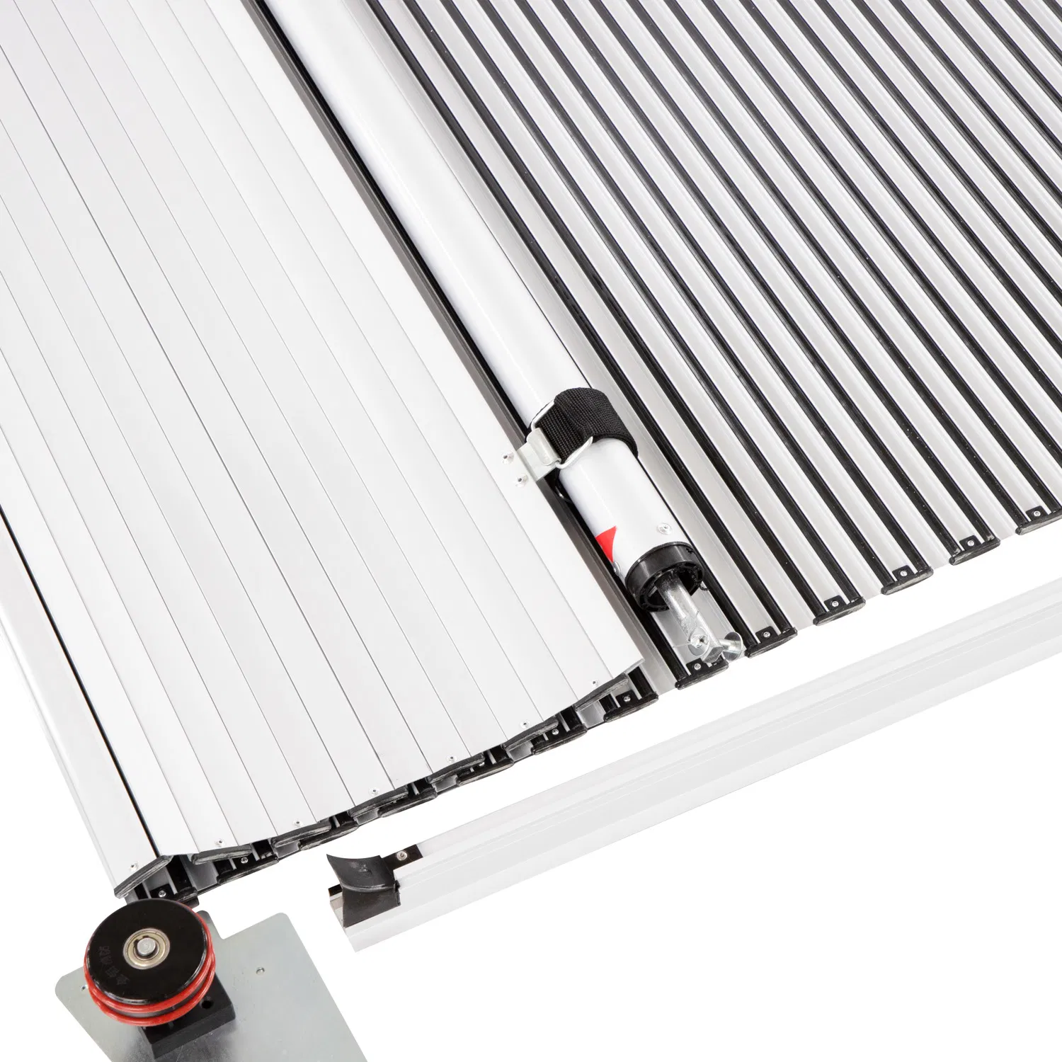 Heavy Duty Truck Door Vertical Aluminum Roller Shutter for Fire Fighting Truck Sliding Door