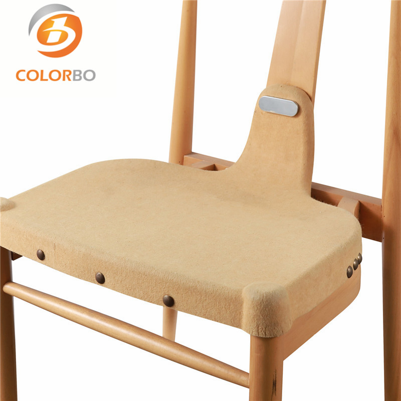 Nordic Style High-End Solid Wood & Polyester Decorative Chair Professional Seating Industry