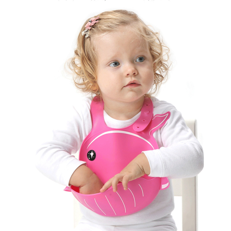 Cartoon Idea for a Four-Year-Old Silicone Bib Silicone Baby