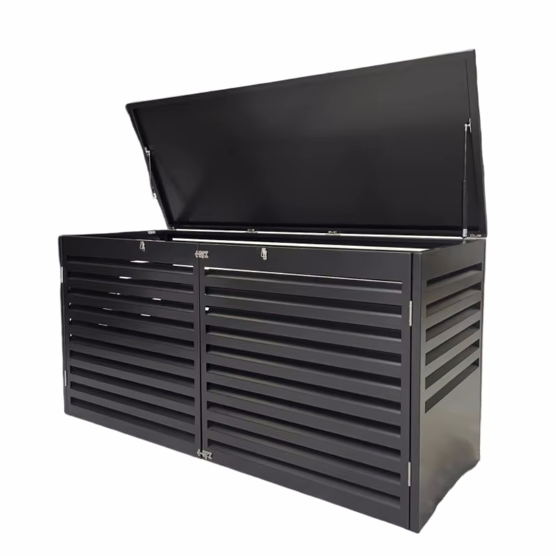 Fireproof Aluminum AC Cover Outdoor Protective Aluminum Air Conditioning Cover