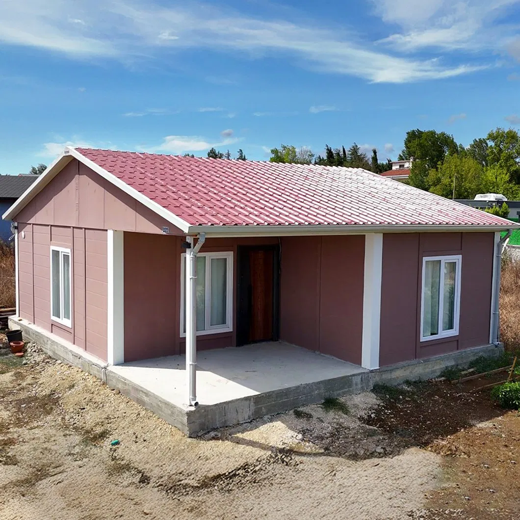 Prefabricated House for Villa Home Factory Directly Selling Steel Structure Frame Villa Houses 4 Bedroom with Huge Discount