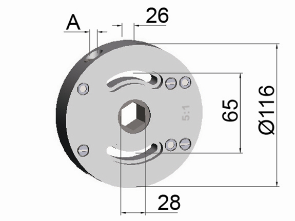 Alt-Cj525, Cardan Joints, L=250mm