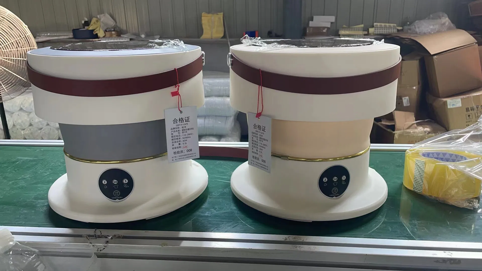 Factory Direct Sales 6.5-Liter Mini Washing Machine/Washing and Washing Integrated/Fully Automatic Small Washing Machine