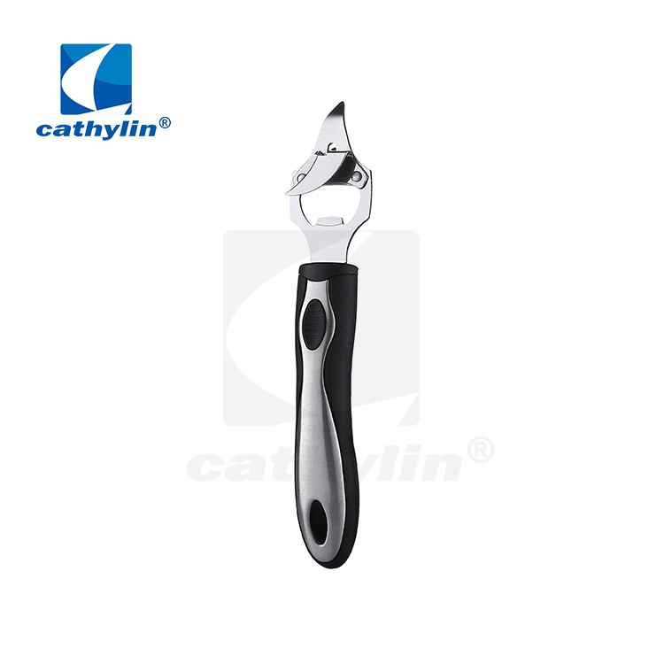 Stainless Steel Beer Can Opener Kitchen Tools with Bottle Opener