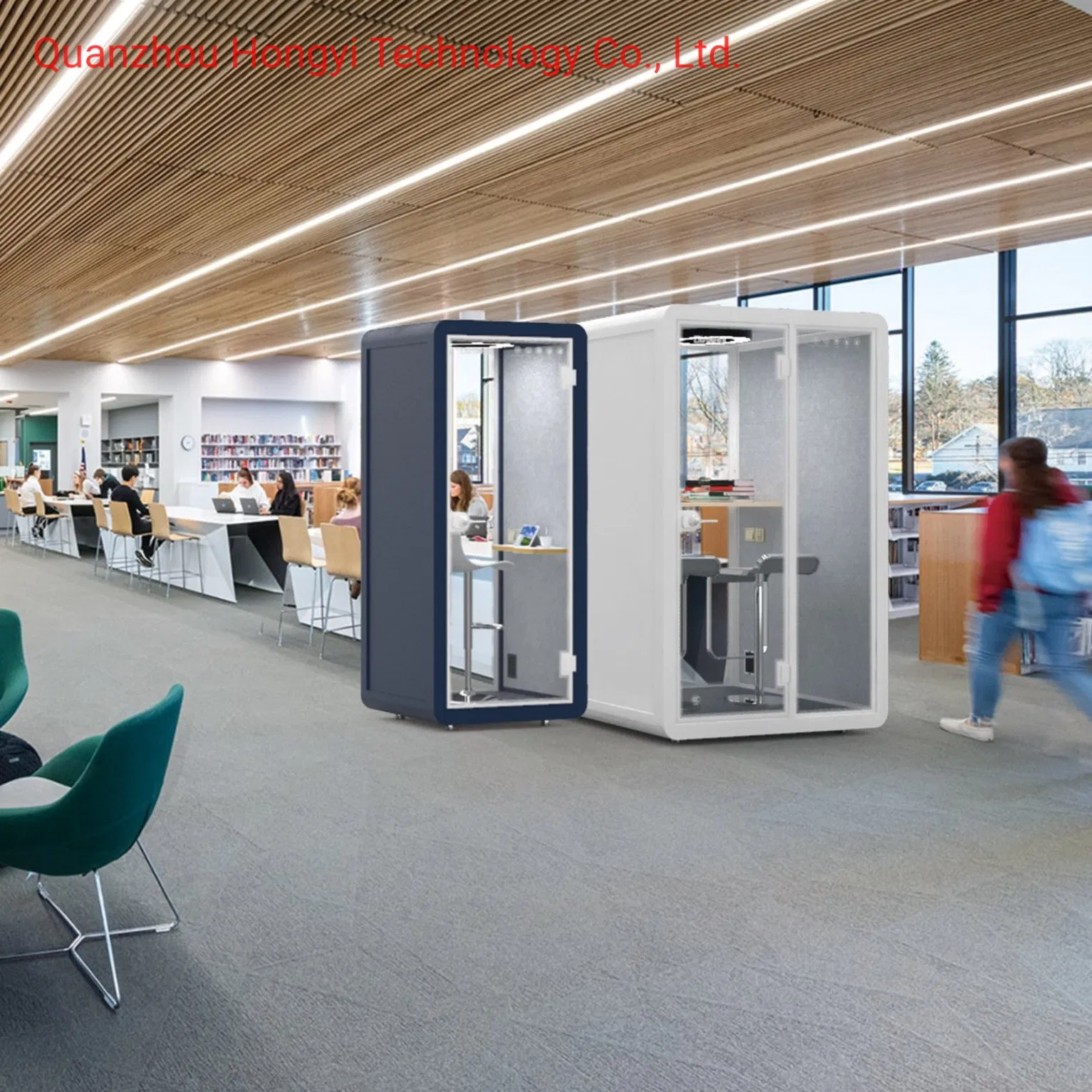 Wooden Public Area Soundproof Work Office Booth Seating Price Phone Cubicle Room Phonebooth American Box Privacy Acoustic Pods